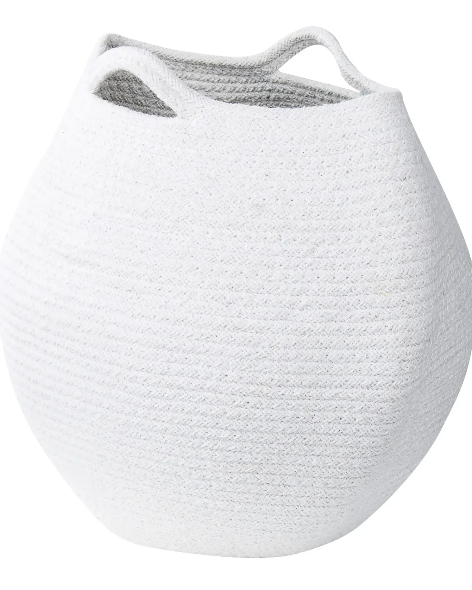 Clearance Beliani Set di 2 cestini PANJGUR Cotone Bianco