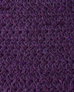 Beliani Set di 2 cestini PANJGUR Cotone Viola