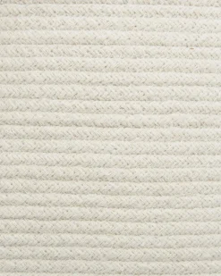 Best Beliani Set di 2 cestini SILOPI Cotone sporco Bianco