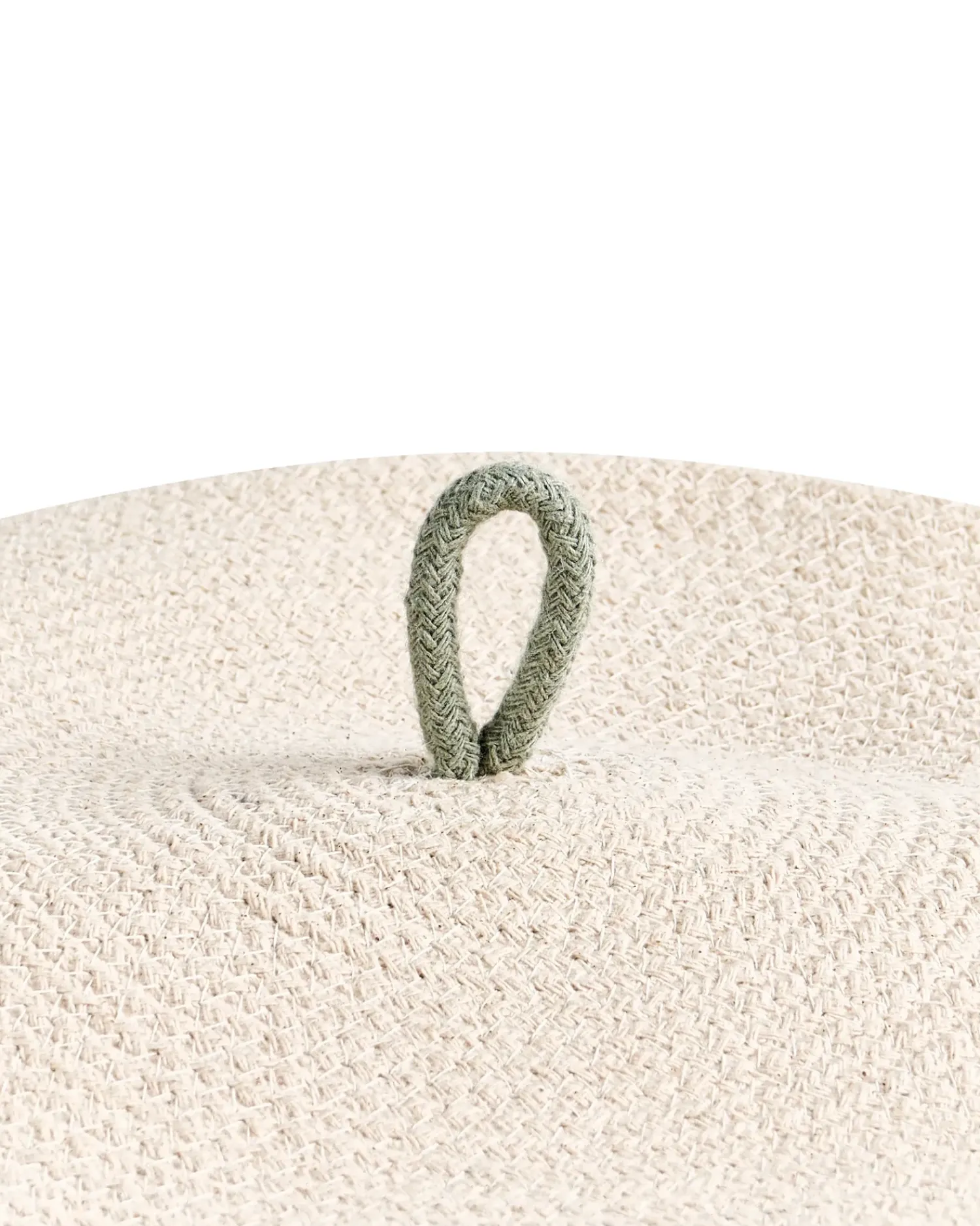 Beliani SILOPI Cotone Beige chiaro/Verde Beige Verde