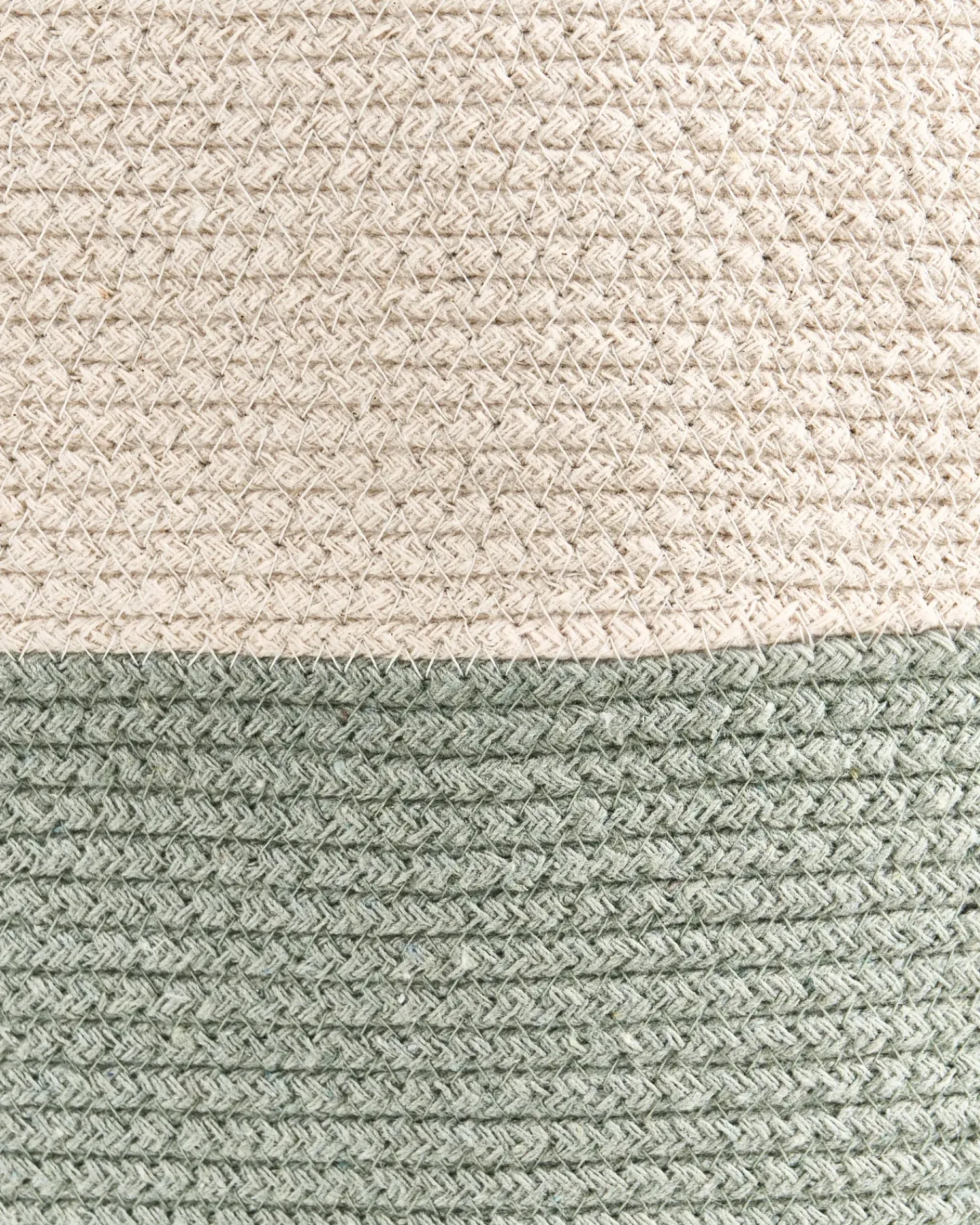 Beliani SILOPI Cotone Beige chiaro/Verde Beige Verde