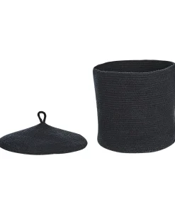 Sale Beliani Set di 2 cestini SILOPI Cotone Nero