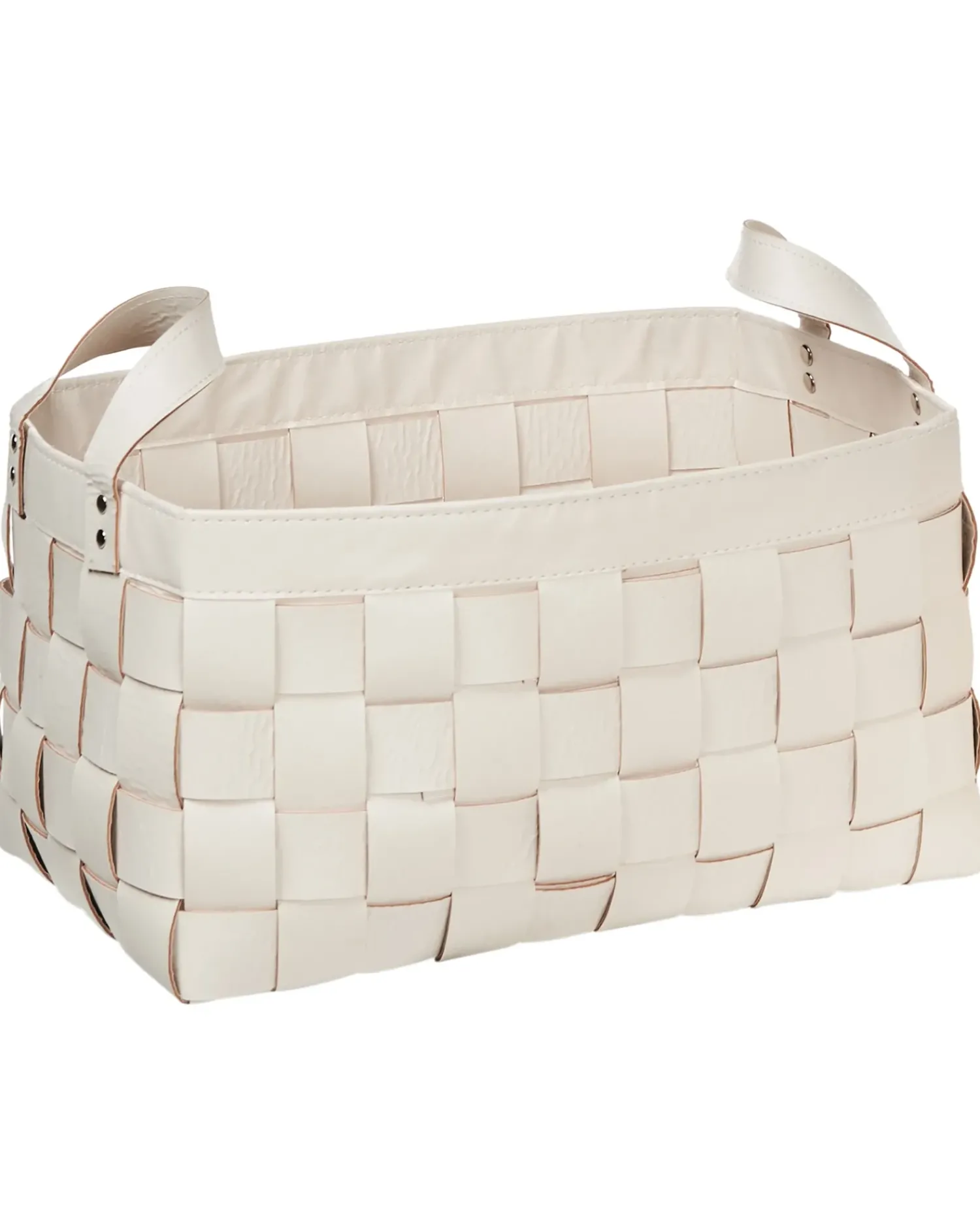 Hot Beliani Set di 2 cestini SIPPAR Pelle sintetica Beige