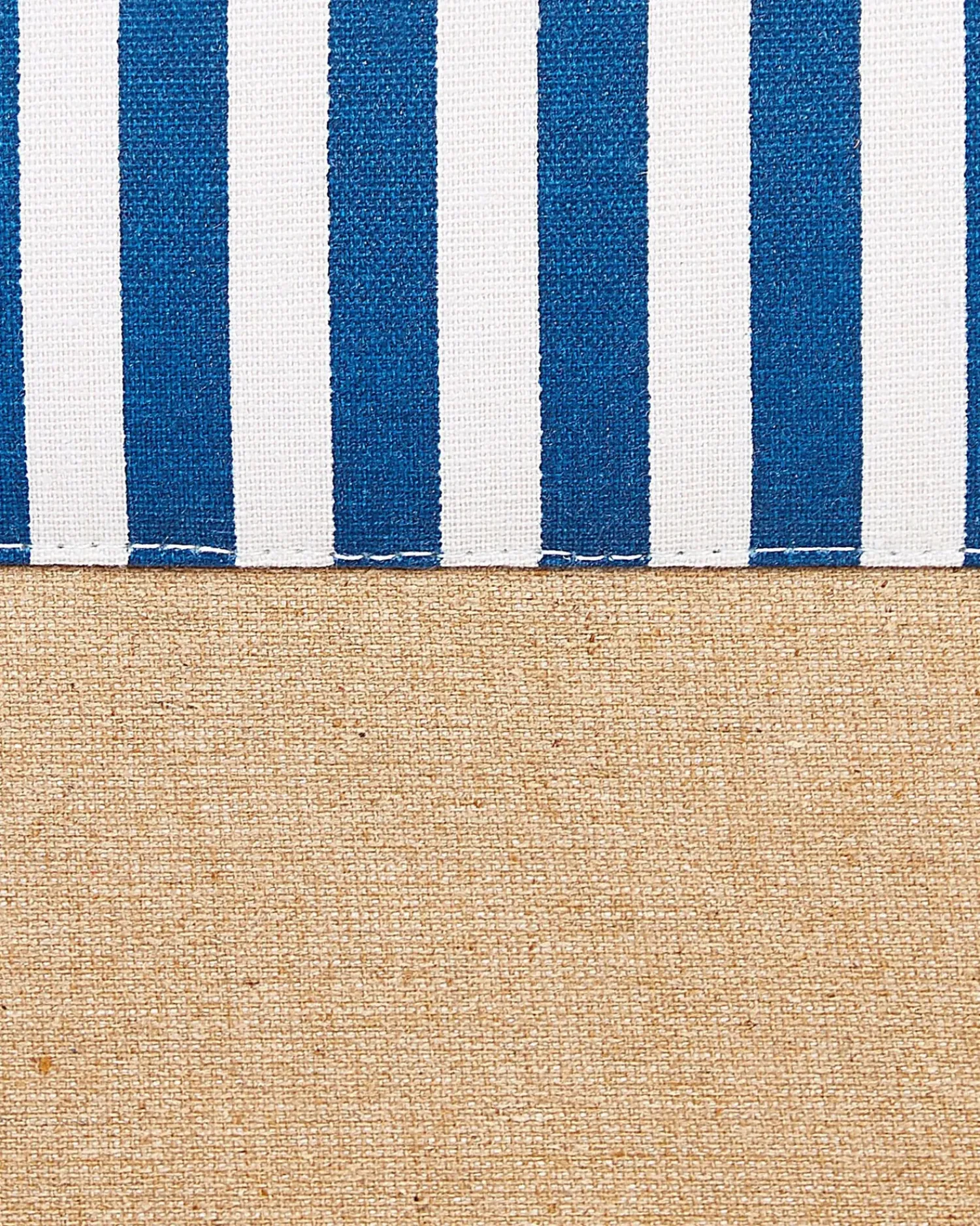 Discount Beliani Set di 2 cestini TUGUL Cotone Beige Beige Bianco Blu