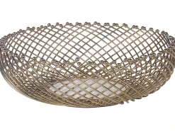 New Beliani Set di 2 ciotole decorative BALIUNG Metallo Oro
