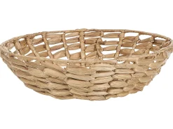 Discount Beliani Set di 2 ciotole decorative DALAT Vimini Naturale Beige Naturale