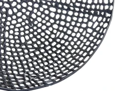 Clearance Beliani Set di 2 ciotole decorative KRUKUT Metallo Nero