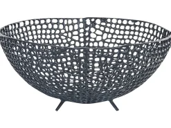Clearance Beliani Set di 2 ciotole decorative KRUKUT Metallo Nero