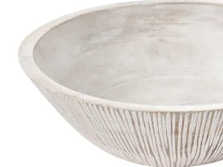 Outlet Beliani Set di 2 ciotole decorative SIWA Legno di mango chiaro Marrone