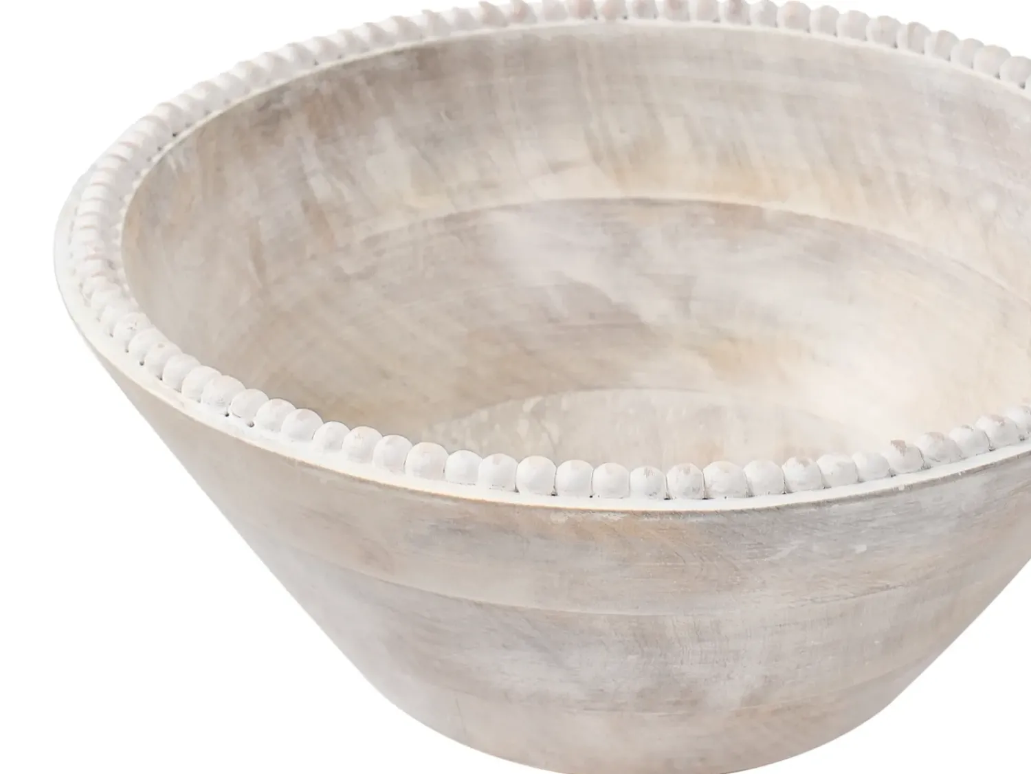 Sale Beliani Set di 3 ciotole decorative TANTA Legno di mango chiaro Marrone