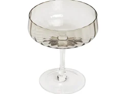 Beliani QUARTZ 170 ml Grigio Trasparente Grigio