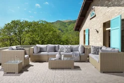 Sale Beliani Set di copricuscini per esterni MAESTRO II Grigio