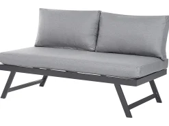 Outlet Beliani Set di copricuscini per esterni COCCORINO scuro Grigio