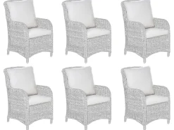 Outlet Beliani Set di copricuscini per esterni CASCAIS Beige