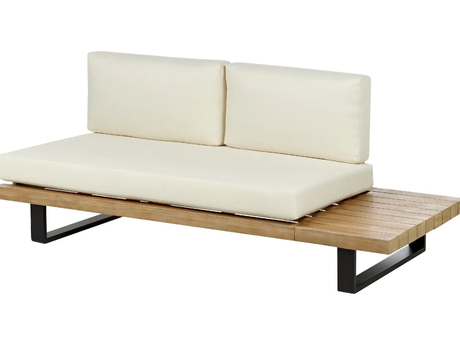 Clearance Beliani Set di copricuscini per esterni MYKONOS sporco Bianco