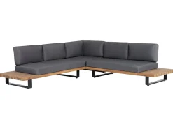 Best Beliani Set di copricuscini per esterni MYKONOS Grigio
