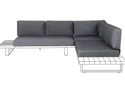 Best Beliani Set di copricuscini per esterni MYKONOS Grigio