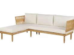 Clearance Beliani Set di copricuscini per esterni CREMONA sporco Bianco