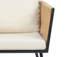 Beliani Set di copricuscini per esterni GARGANO chiaro Beige