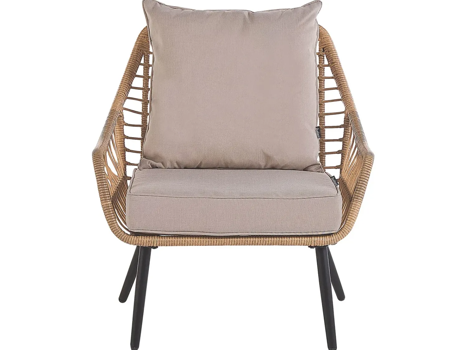 Clearance Beliani Set di copricuscini per esterni LAURETO Beige