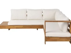 Outlet Beliani Set di copricuscini per esterni MARETTIMO sporco Bianco