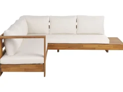 Outlet Beliani Set di copricuscini per esterni MARETTIMO sporco Bianco