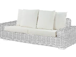 Hot Beliani Set di copricuscini per esterni FORLI Bianco