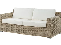Outlet Beliani Set di copricuscini per esterni ARDEA Bianco