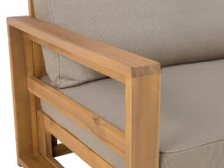 Outlet Beliani Set di copricuscini per esterni TIMOR Tortora Beige