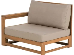 Outlet Beliani Set di copricuscini per esterni TIMOR Tortora Beige