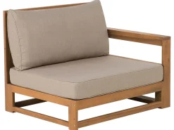 Outlet Beliani Set di copricuscini per esterni TIMOR Tortora Beige