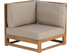 Hot Beliani Set di copricuscini per esterni TIMOR Tortora Beige