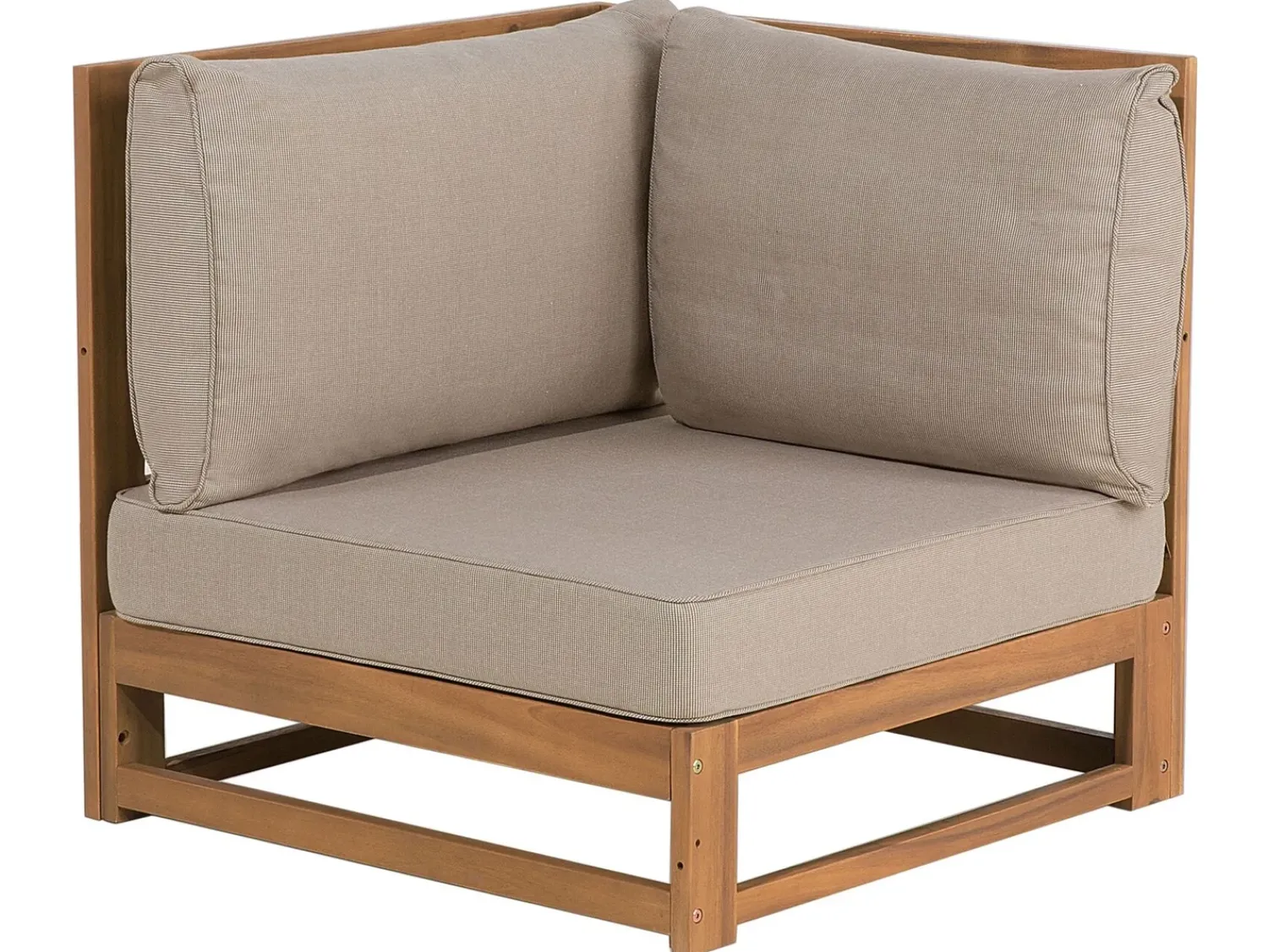 Hot Beliani Set di copricuscini per esterni TIMOR Tortora Beige