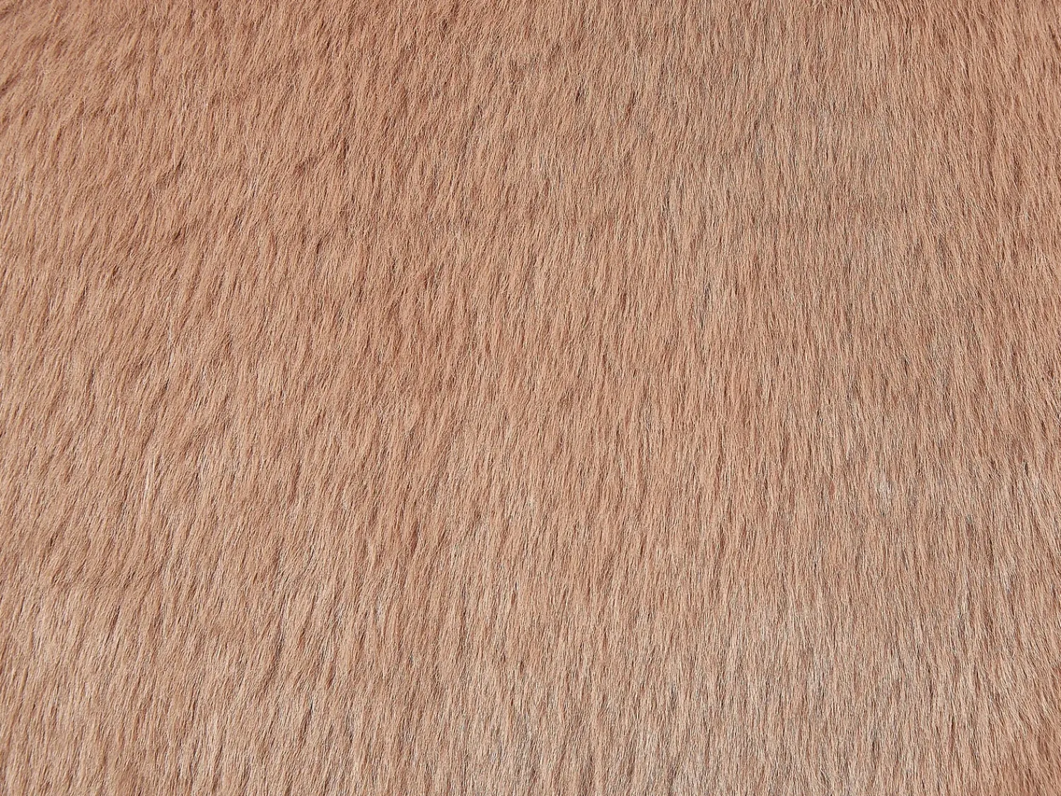 Online Beliani Set di 2 cuscini ACHILLEA Finta pelliccia 54 x 54 cm Beige Tinta unita Beige Marrone
