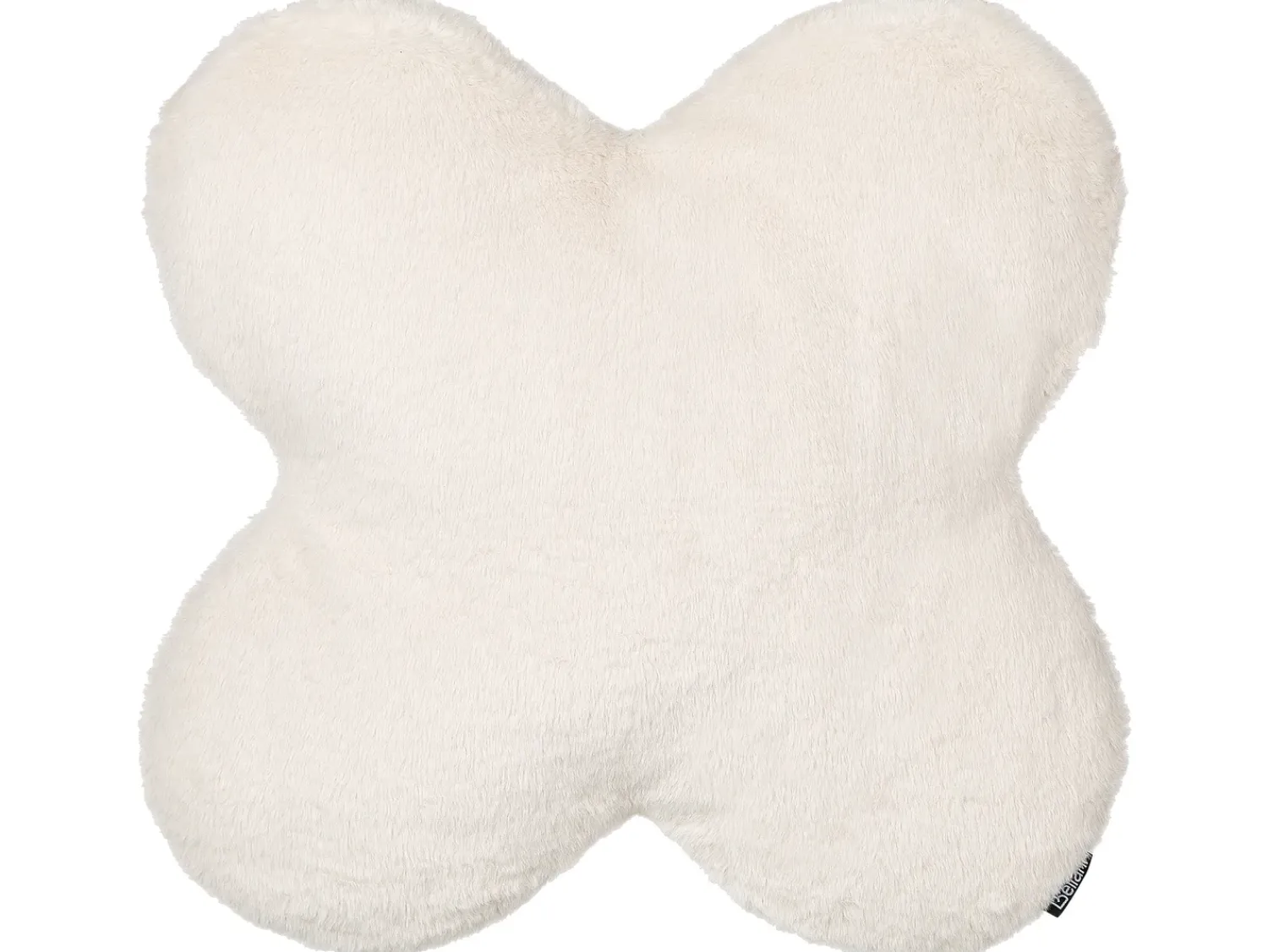 Online Beliani Set di 2 cuscini ACHILLEA Finta pelliccia 54 x 54 cm Beige Tinta unita Beige Marrone