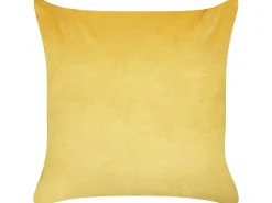 Best Beliani Set di 2 cuscini ACONITUM Velluto 45 x 45 cm Trama animale Giallo
