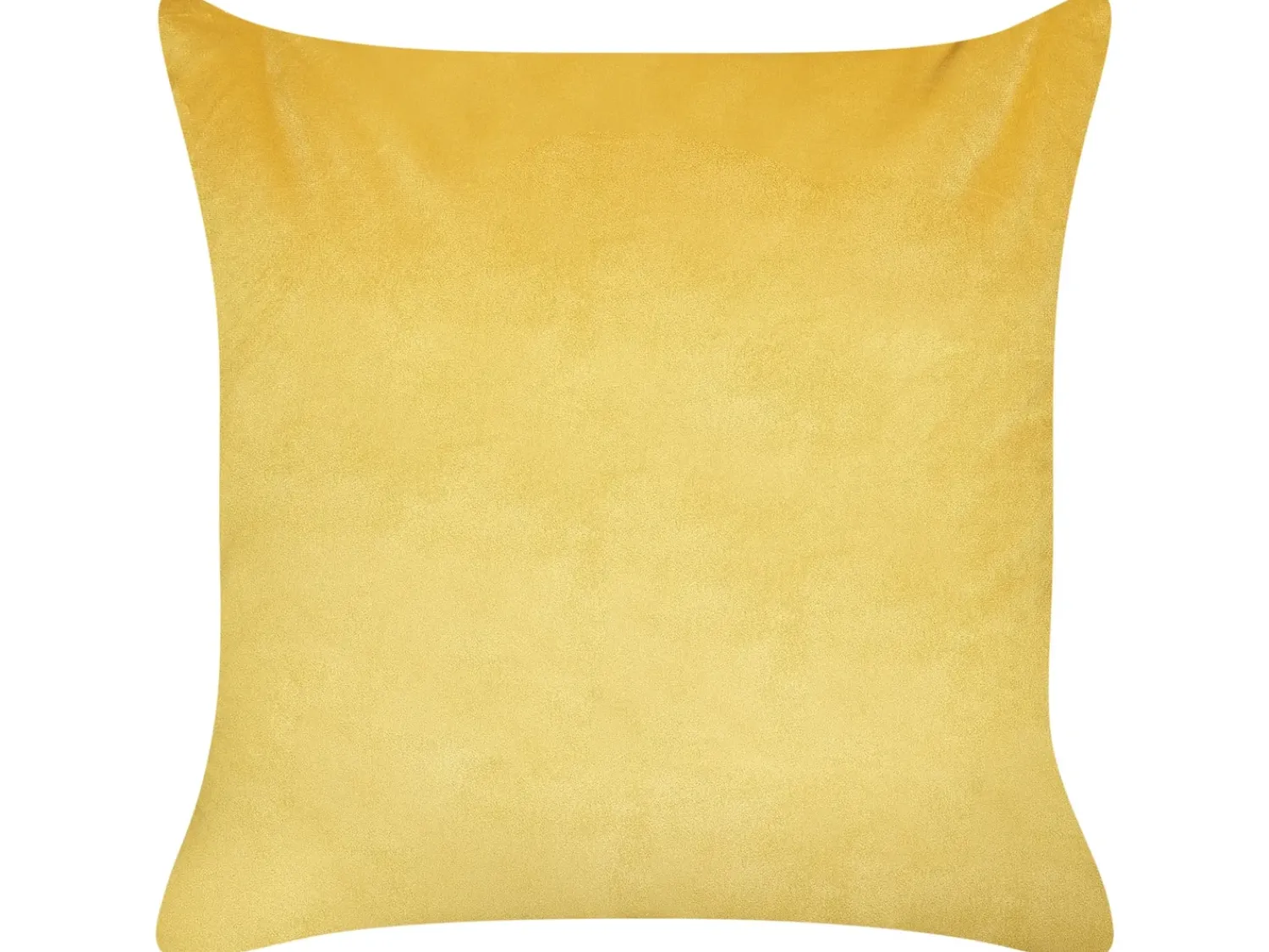 Best Beliani Set di 2 cuscini ACONITUM Velluto 45 x 45 cm Trama animale Giallo