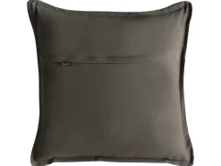 Beliani Set di 2 cuscini AGLAIA Cotone 45 x 45 cm Bianco Trama floreale Bianco Verde