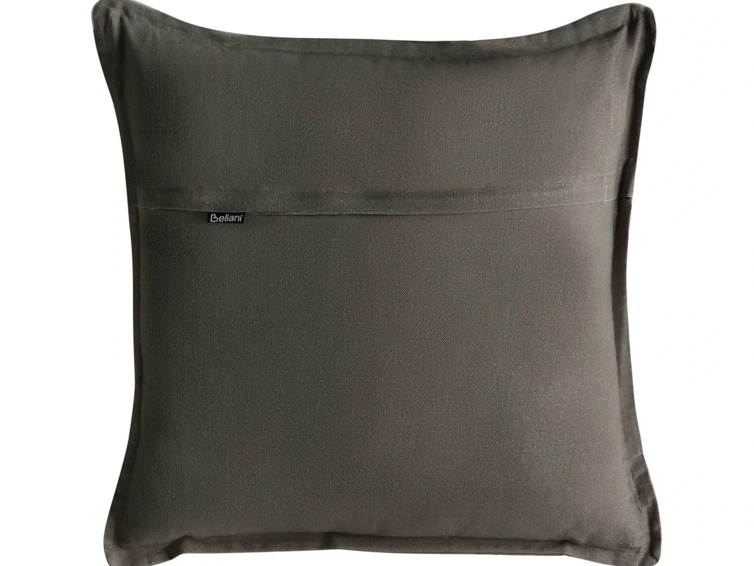 Beliani Set di 2 cuscini AGLAIA Cotone 45 x 45 cm Bianco Trama floreale Bianco Verde