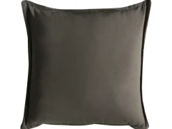 Beliani Set di 2 cuscini AGLAIA Cotone 45 x 45 cm Bianco Trama floreale Bianco Verde