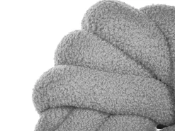Sale Beliani Set di 2 cuscini AKOLA Bouclé 31 x 31 cm Tinta unita Grigio