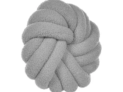 Sale Beliani Set di 2 cuscini AKOLA Bouclé 31 x 31 cm Tinta unita Grigio