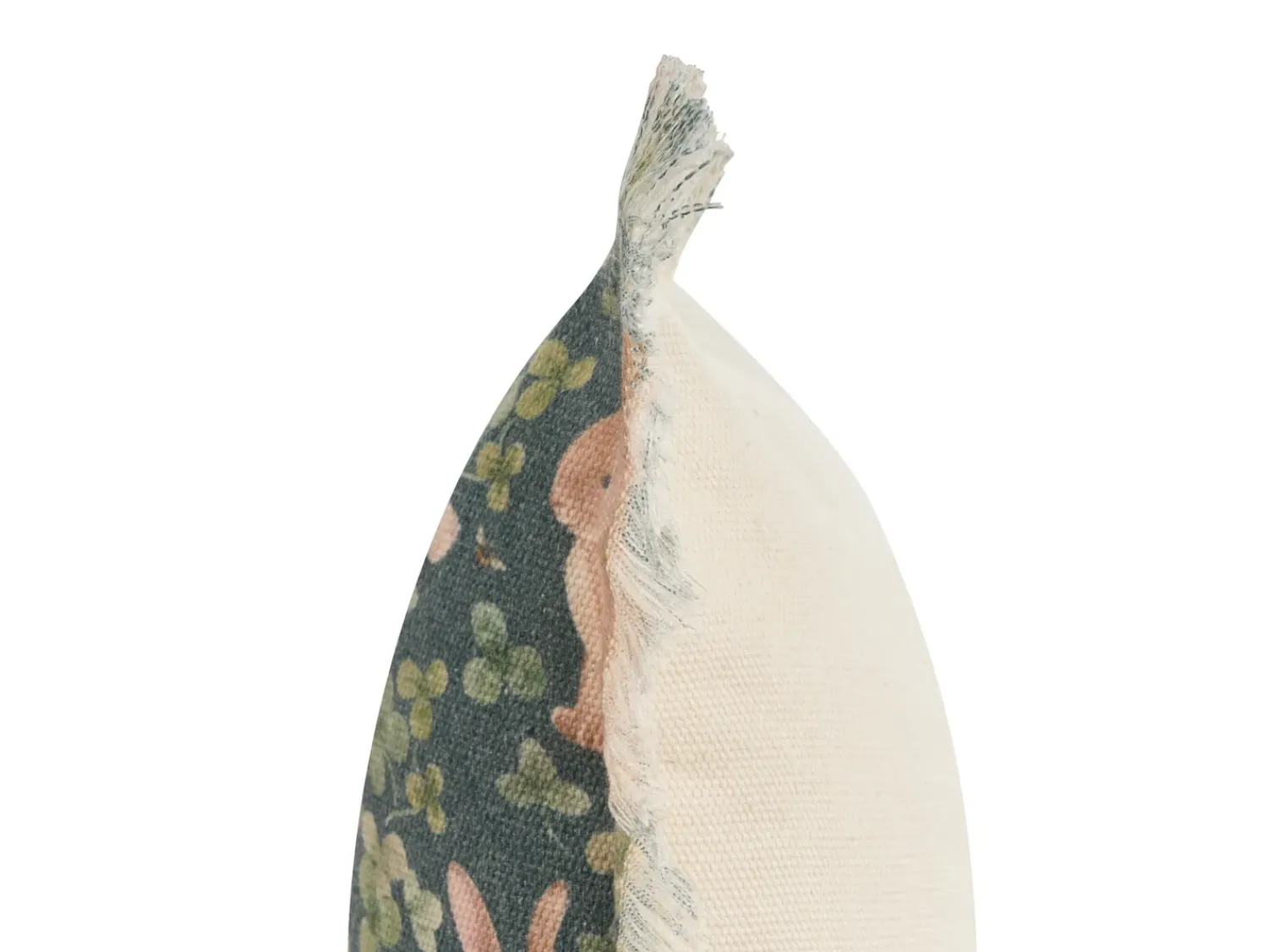 Sale Beliani Set di 2 cuscini ALSTROEMERIA Cotone 45 x 45 cm Verde Trama animale Beige Verde