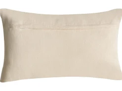 Outlet Beliani Set di 2 cuscini ANISOPTERA Cotone 30 x 50 cm 45 x 45 cm Verde Tinta unita Beige Verde