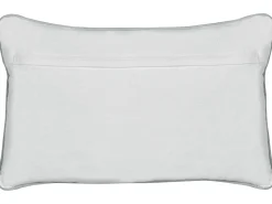 Best Beliani Set di 2 cuscini ARALES Cotone Rosa pastello Trama animale Bianco Grigio Nero Rosa