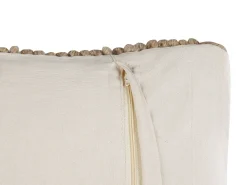 Sale Beliani Set di 2 cuscini ASLANAPA Cotone 45 x 45 cm Tinta unita Beige