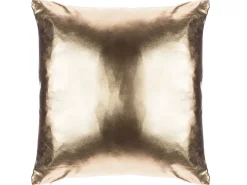 Online Beliani Set di 2 cuscini ASTER 45 x 45 cm Tinta unita Oro