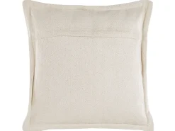 Outlet Beliani Set di 2 cuscini ATABAGI Cotone 45 x 45 cm Nero Trama orientale Bianco Nero