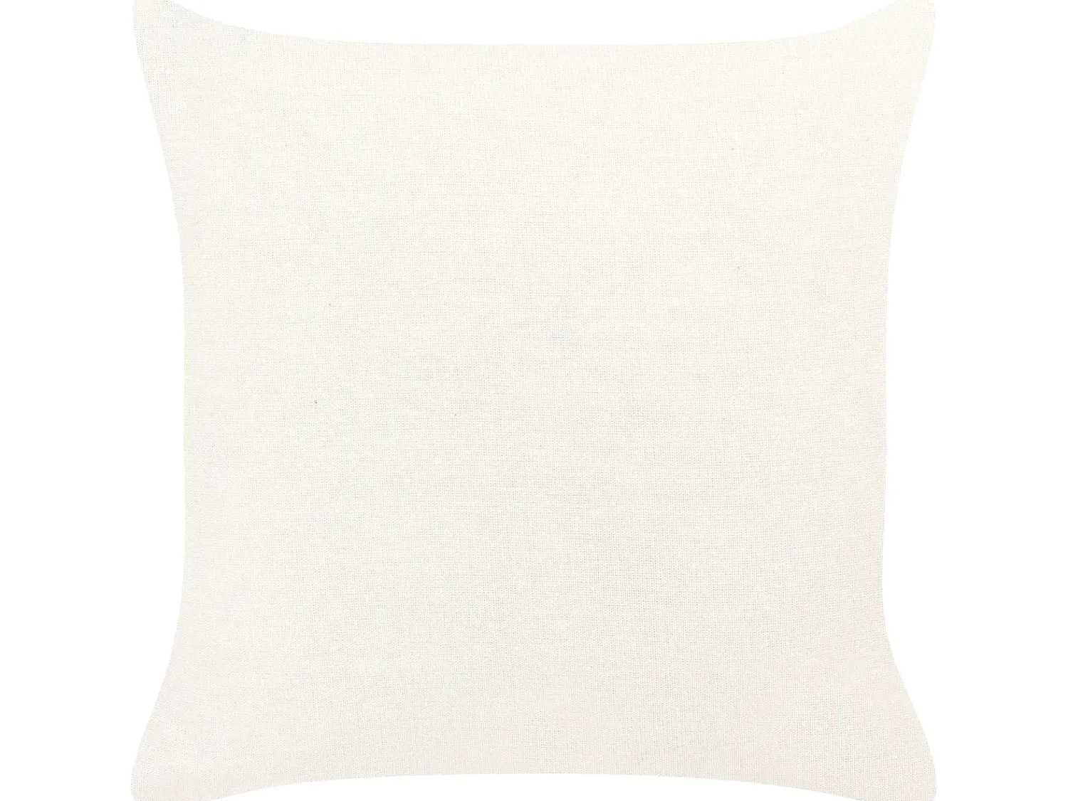 Discount Beliani Set di 2 cuscini AVENS 45 x 45 cm Multicolore Trama di piante Arancione Bianco Multicolore Verde