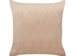 Best Beliani BAKIRA Finta pelliccia 45 x 45 cm Trama astratta Marrone